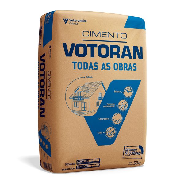Cimento Votoran Todas as Obras Saco de 50Kg