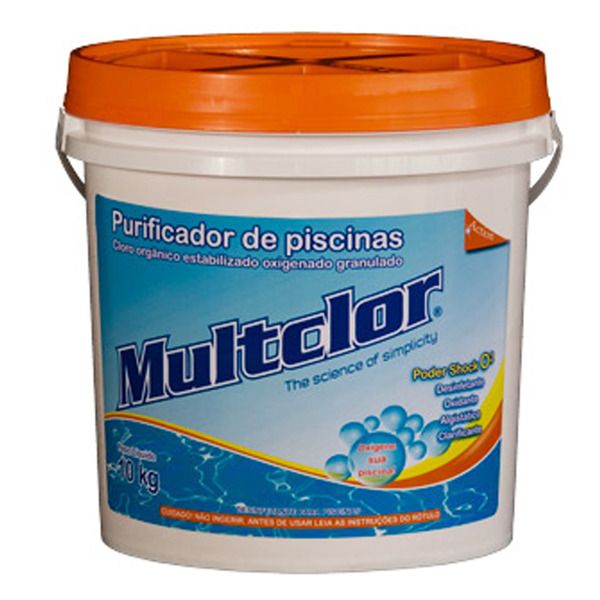 Cloro Orgânico Oxigenado Action 10Kg Multclor