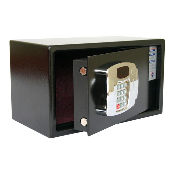 Cofre Senha Digital Aço Preto S20 ECD Audi Techner