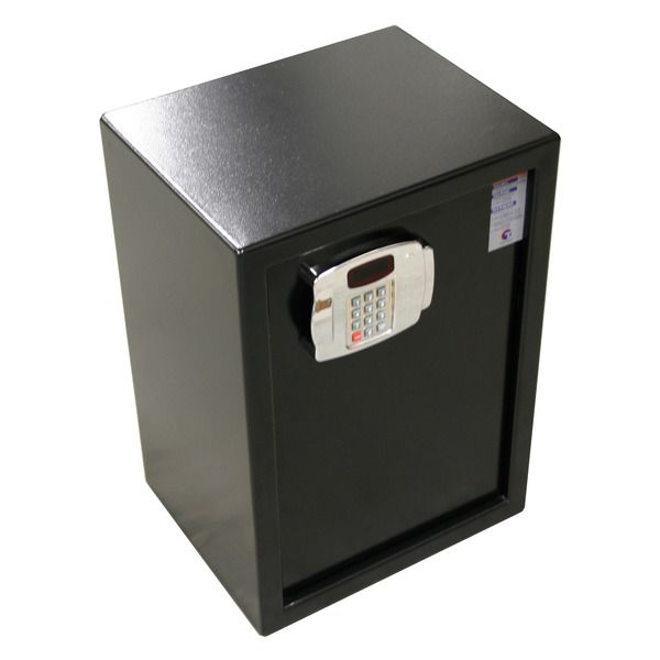 Cofre Senha Digital Aço Preto S54 ECD Audi Techner