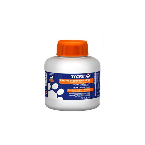 Cola para PVC Incolor Frasco 175g Tigre