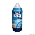 Cola Polyfort 1 kg branco Pulvitec