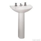 Coluna para lavatório Calypso branca Incepa