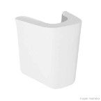 Coluna para lavatório suspensa City branca Celite