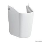 Coluna para lavatório suspensa Thema Bali Plus branca Roca