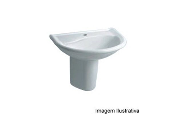 Coluna Suspensa para Lavatório Calypso Branca