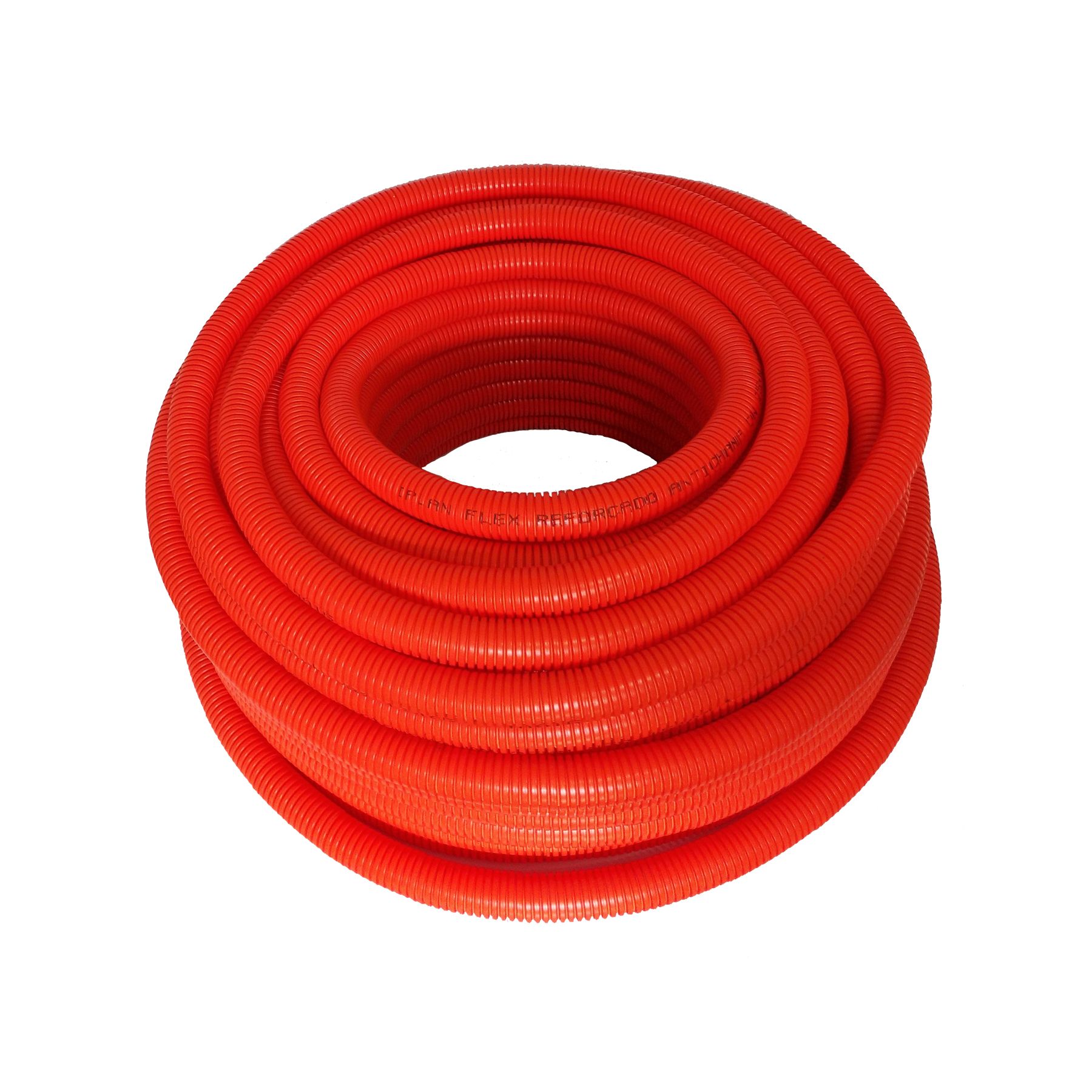 Conduíte Corrugado 3/4 50 Metros Laranja Iplan