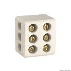 Conector tripolar de porcelana 1422-FP Lorenzetti
