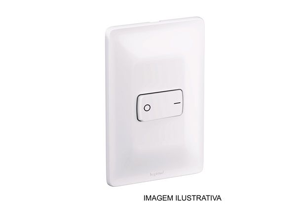 Conjunto 1 Interruptor Bipolar Simples Zeffia 10 a 250 V 4x2 680118