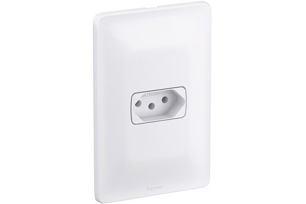 Conjunto 1 Tomada 2p T 10a Zeffia 250 V