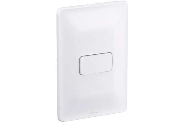 Conjunto de 1 Interruptor Intermediário Zeffia 10 4x2 250v