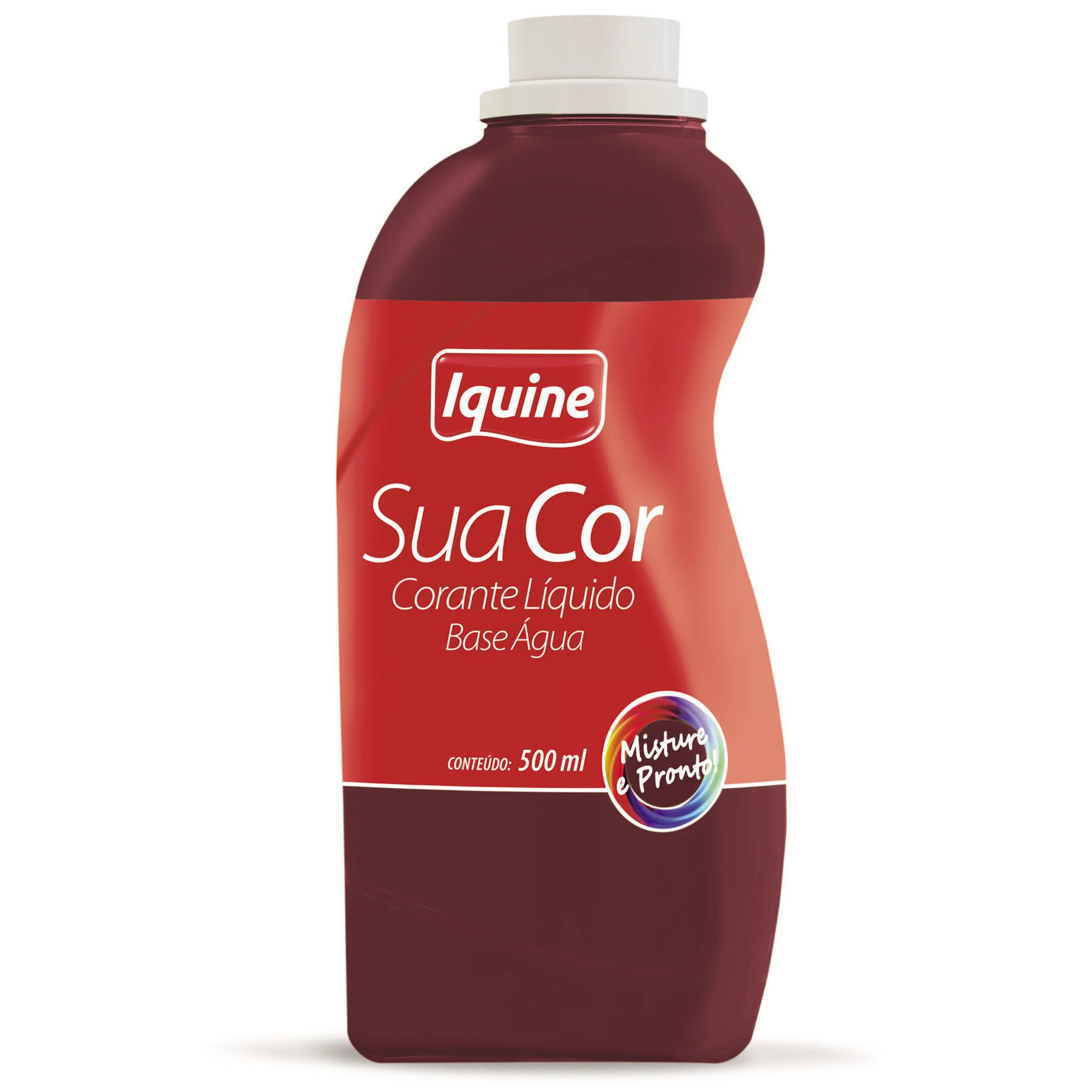 Corante Líquido Sua Cor Vermelho Óxido 500ml Iquine