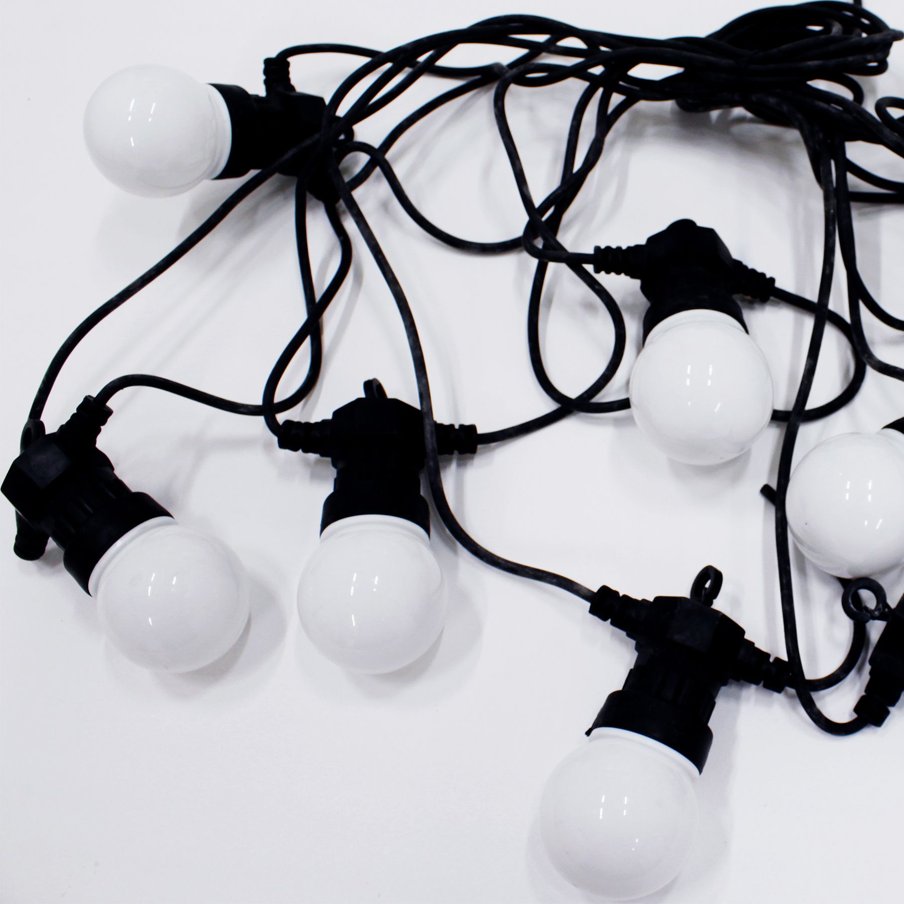 Cordão de Luz LED Taschibra Plástico Luz Branca E27 Bivolt