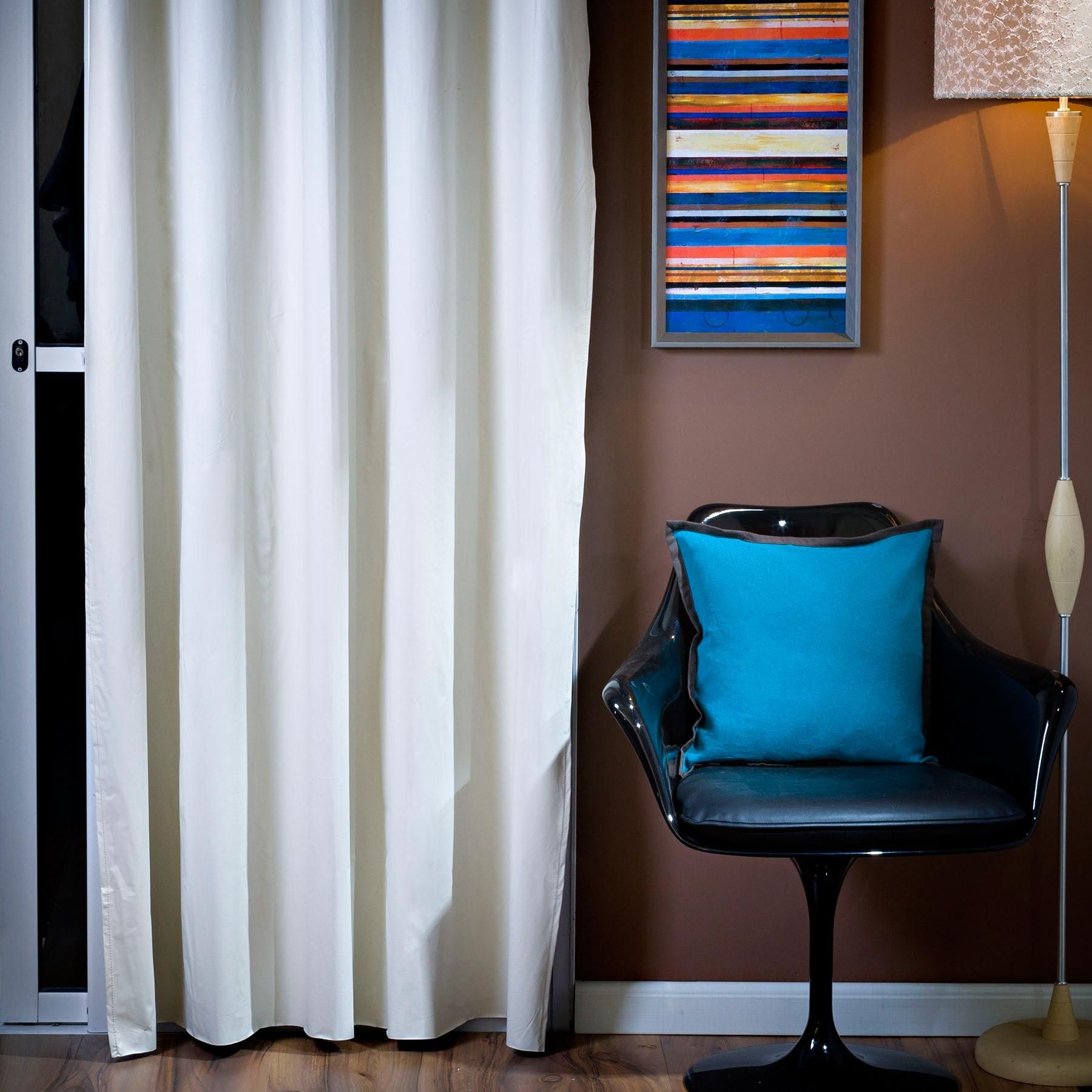 Cortina Blackout Bege 1,35x2,60m