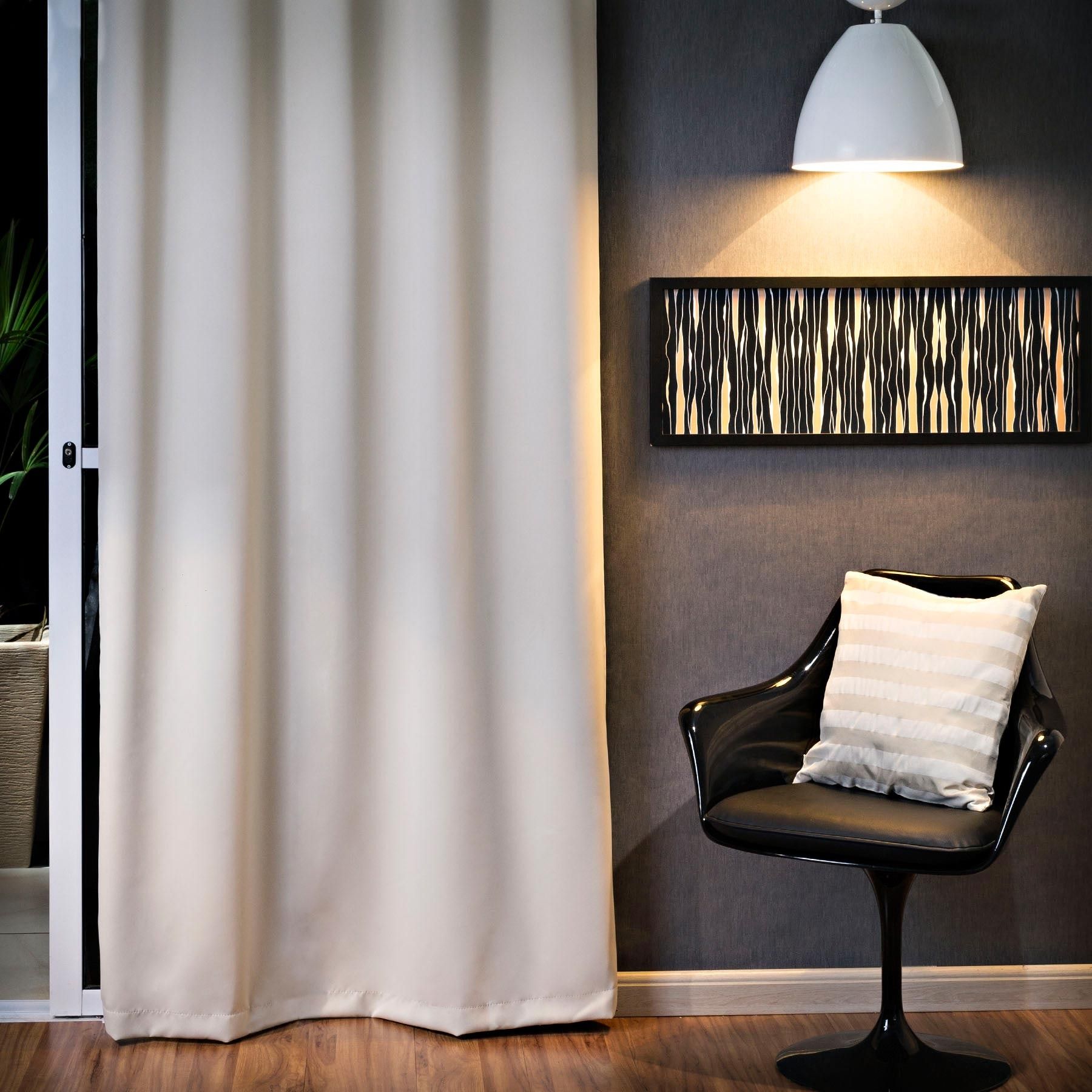 Cortina Blackout Tecido Marfim 1,30x2,60m