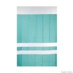 Cortina para box de PVC 180x198cm estampada verde Komlog