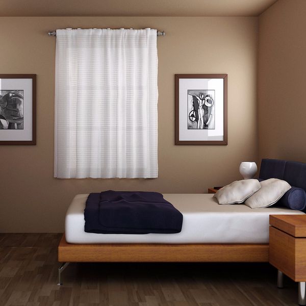 Cortina Tela Repelente Branca 1,40x1,80m