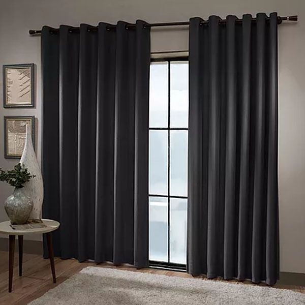 Cortina Veneza Preta 2,60x1,80m