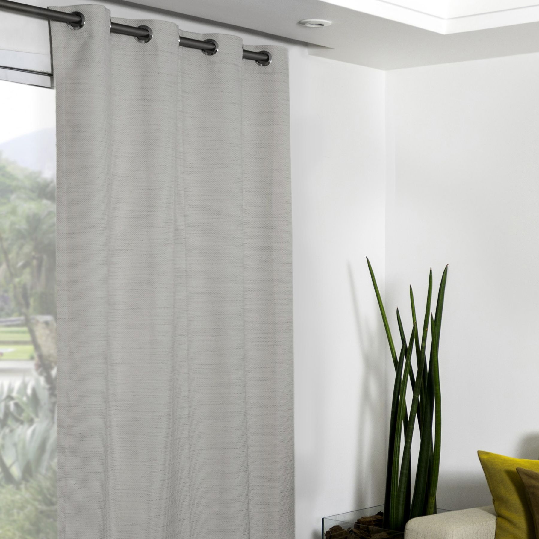 Cortina Weave Cru 1,35x2,60m