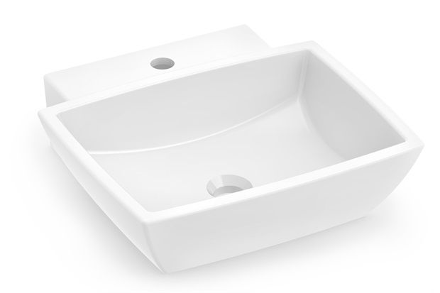 Cuba de Apoio com Mesa Suite Branca 44.5x45 Cm