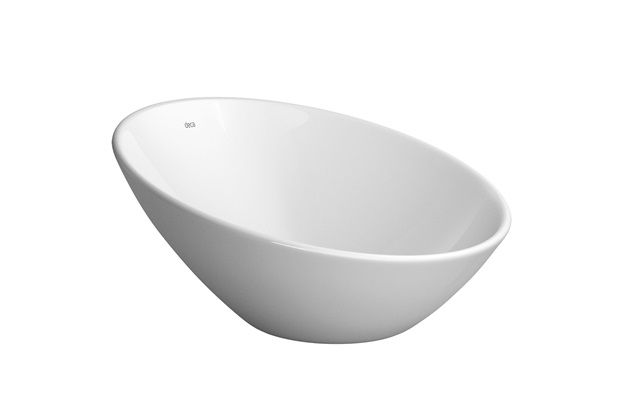 Cuba de Apoio Meia Lua Branca 39x39cm