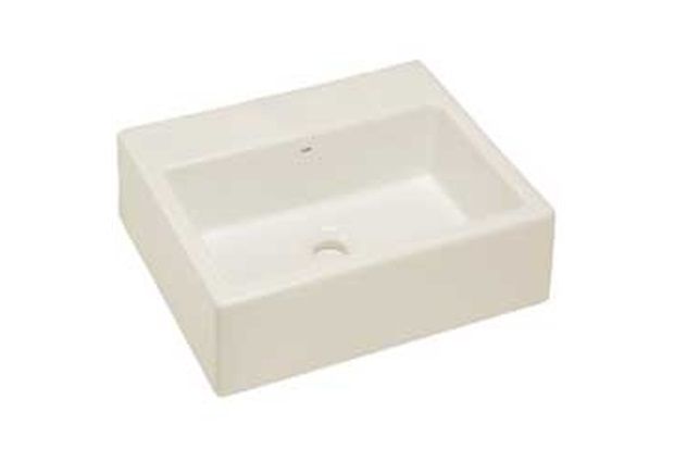 Cuba de Apoio Retangular 47x40cm Palha Ica2