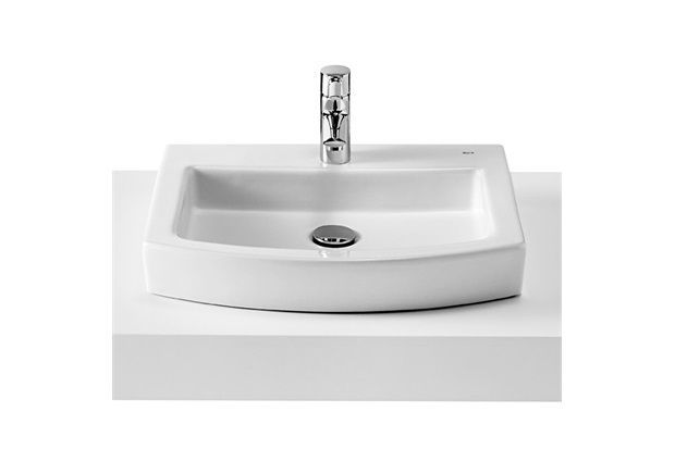 Cuba de Apoio Retangular 52x44cm Hall Branca