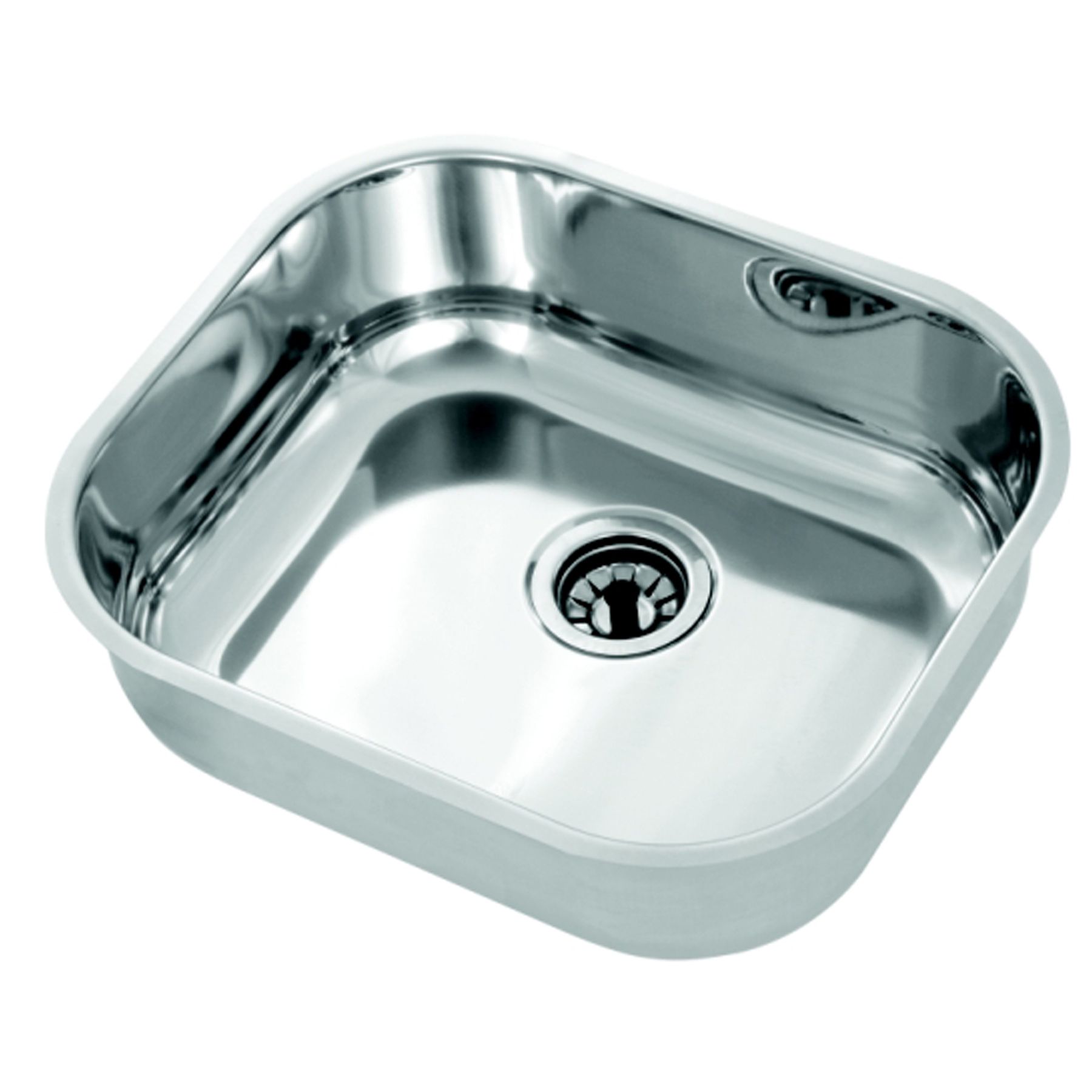 Cuba de Cozinha Simples 40x34x15cm Inox Fosca Delinia