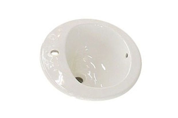 Cuba de Sobrepor Oval Branca Ref. 1056/10146