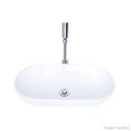 Cuba para banheiro de apoio 55x27cm L106 gelo Deca