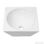 Cuba para banheiro de apoio Eros branca Incepa