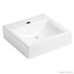 Cuba para banheiro de apoio Ocean Pacific 40x40cm branca Incepa