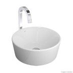 Cuba para banheiro de apoio redonda 36cm L.146.17 branco Deca