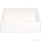 Cuba para banheiro de apoio retangular 35x31,5cm L7300 gelo Deca