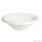 Cuba para banheiro de sobrepor oval CL23 40cm branca Scalline