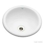 Cuba para banheiro de sobrepor redonda Universal L50 gelo Deca