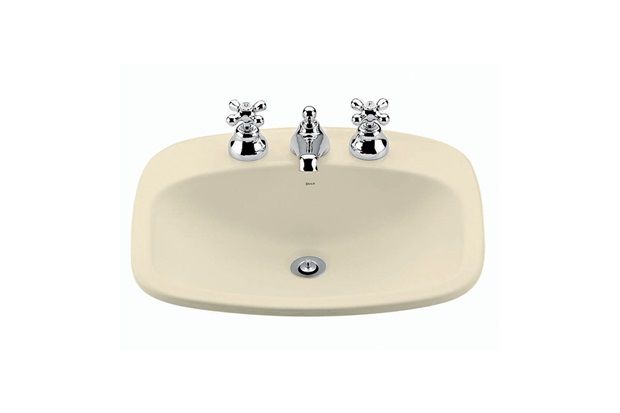 Cuba Retangular de Sobrepor 52,5 X 44 Cm Creme L 43-37