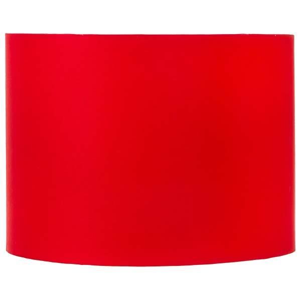 Cúpula Espaço Luz Cilíndrica G Tecido Vermelho