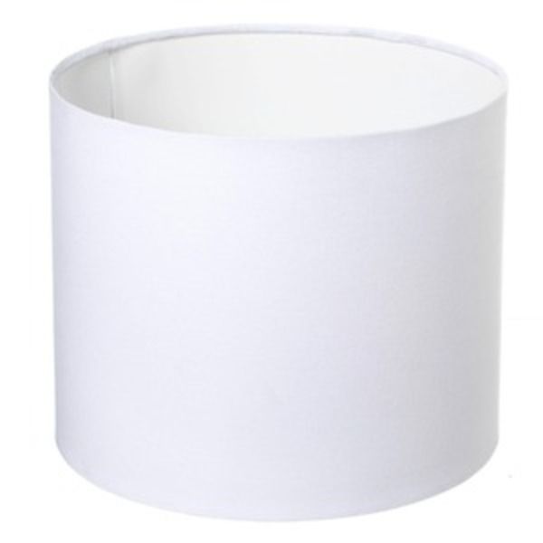 Cúpula Espaço Luz Cilíndrica GG Tecido Branca