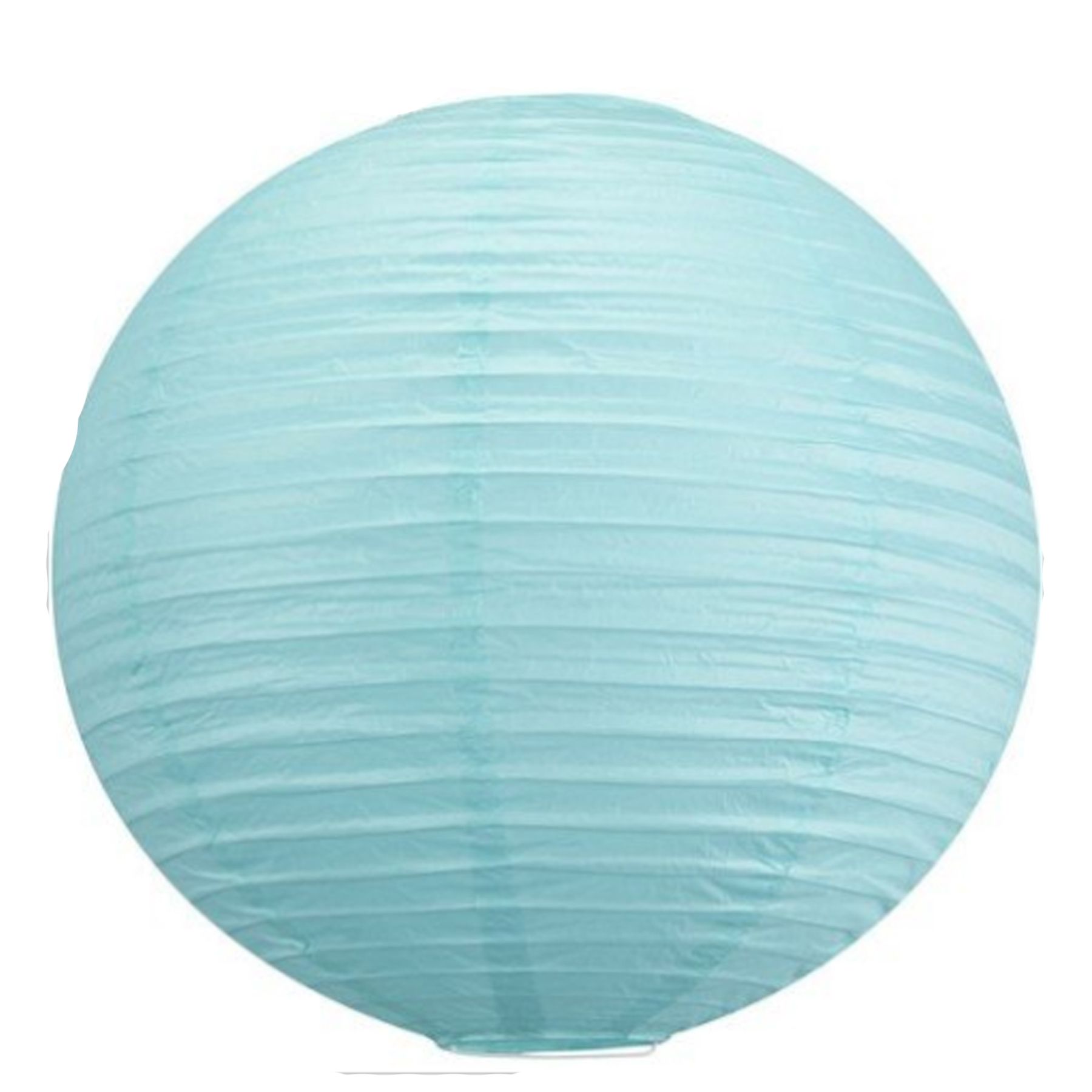 Cúpula para Pendente Inspire Baoji Redondo Papel Azul Bivolt