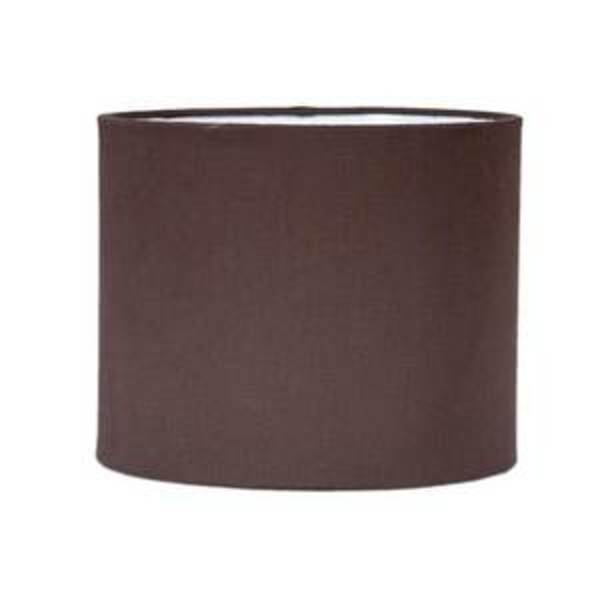 Cúpula Primor M Cilíndrica 20x30cm Algodão Marrom