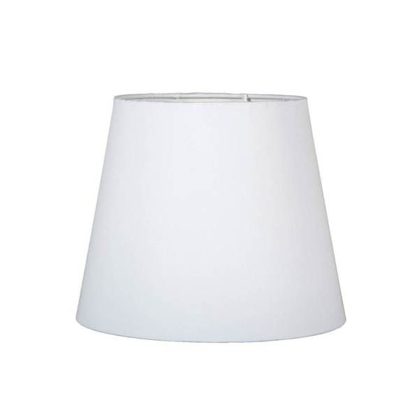 Cúpula Primor M Cônica 22x27cm Algodão Branco