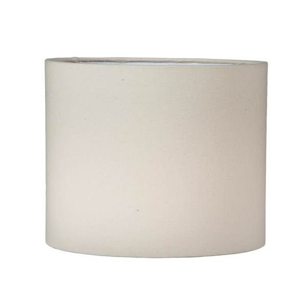 Cúpula Primor P Cilíndrica 20x25cm Algodão Bege