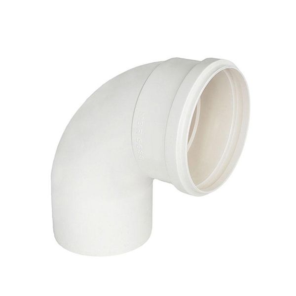 Curva 90° Curta PVC para Esgoto 75mm ou 3 Plastilit