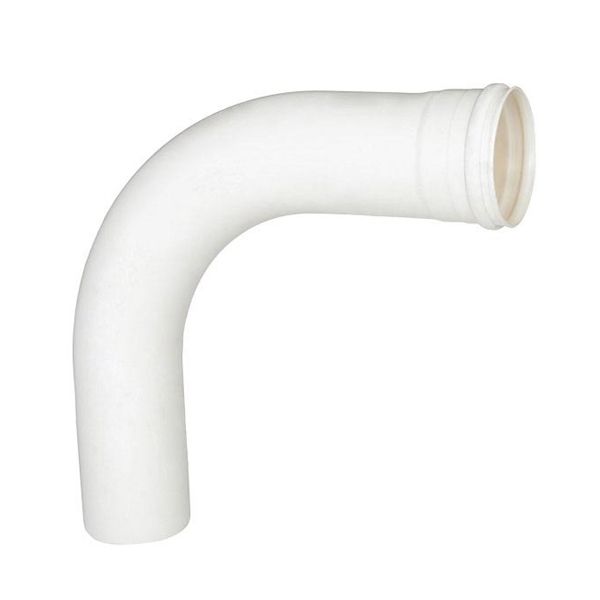 Curva 90° Longa PVC para Esgoto 75mm ou 3 Plastilit