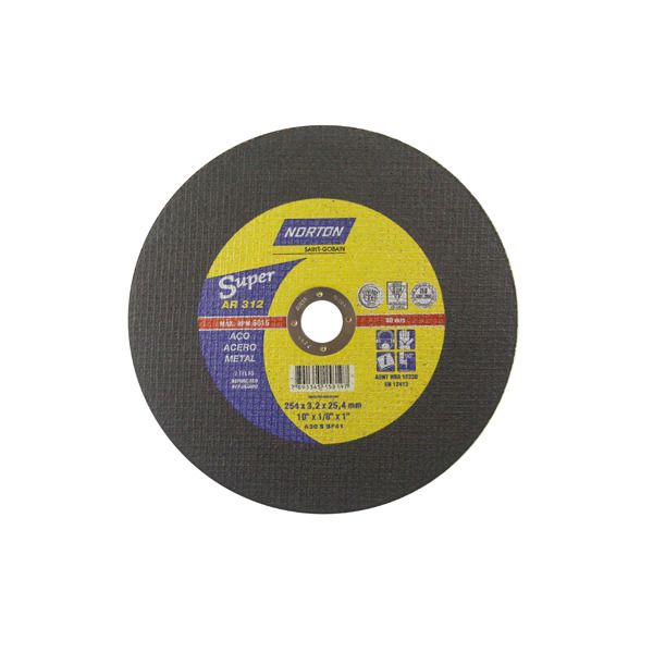 Disco Corte Ar312 254x3,2x25,40 Super - Norton