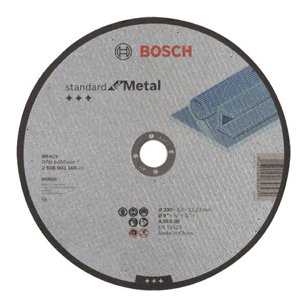 Disco de Corte para Metal 230mm Gr.30 Bosch