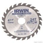 Disco para serra circular 4 3/8 24D Irwin