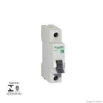 Disjuntor monopolar Easy9 Din 32A curva B Schneider