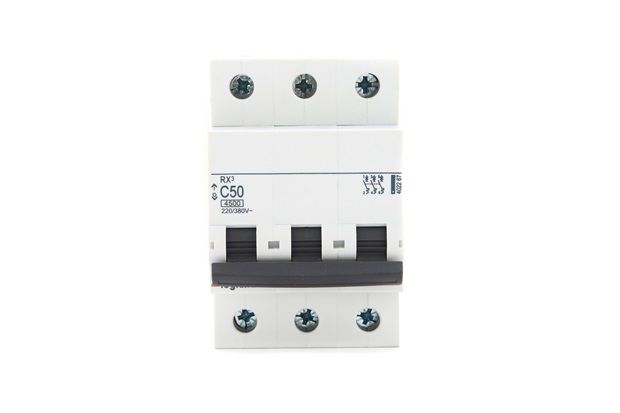 Disjuntor Tripolar Din 50 Ampères Rx3 Ref. 402267